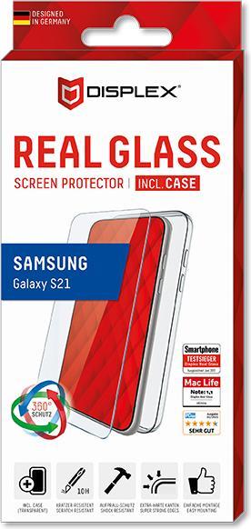 Produktbild Displex Real Glass, 2D Panzerglas + Handyhülle (1 Stück, Oppo A52, Samsung Galaxy A52 5G, Samsung Galaxy A52s 5G)