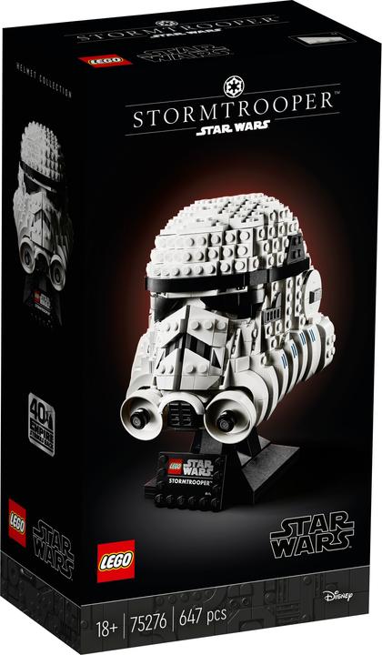 Actual product image LEGO Stormtrooper Helmet (75276, LEGO Star Wars)