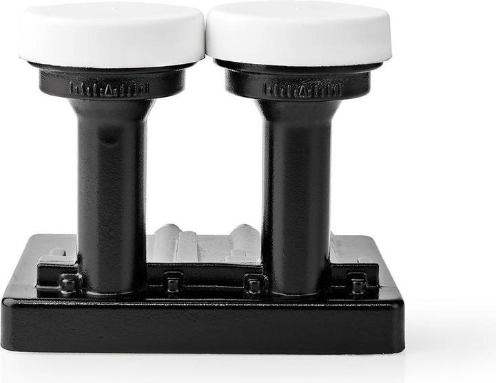 Immagine prodotto Nedis LNB Quad Monoblock 4.3 ° Connettore di uscita: Connettore F 4X Gamma della figura di rumore: 0,85 (Quad LNB)