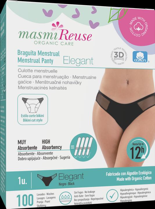 NoName Wiederverwendung Elegante Menstruationsunterwäsche Grösse Xl 1 Stück (XL)