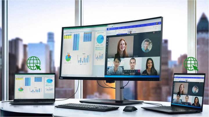 Produktbild Lenovo ThinkVision P40w-20 (5120 x 2160 Pixel, 40")