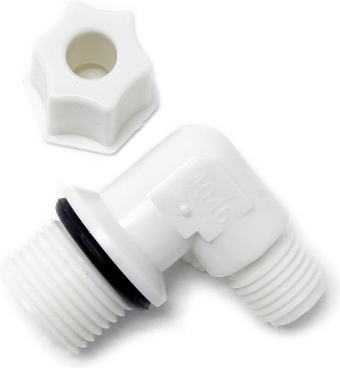 Produktbild Naturewater Jaco-Fitting Schlauch 16,41 mm (3/8") AG 90° Osmose Ultrafiltration Mikrofilter (6.35 mm)