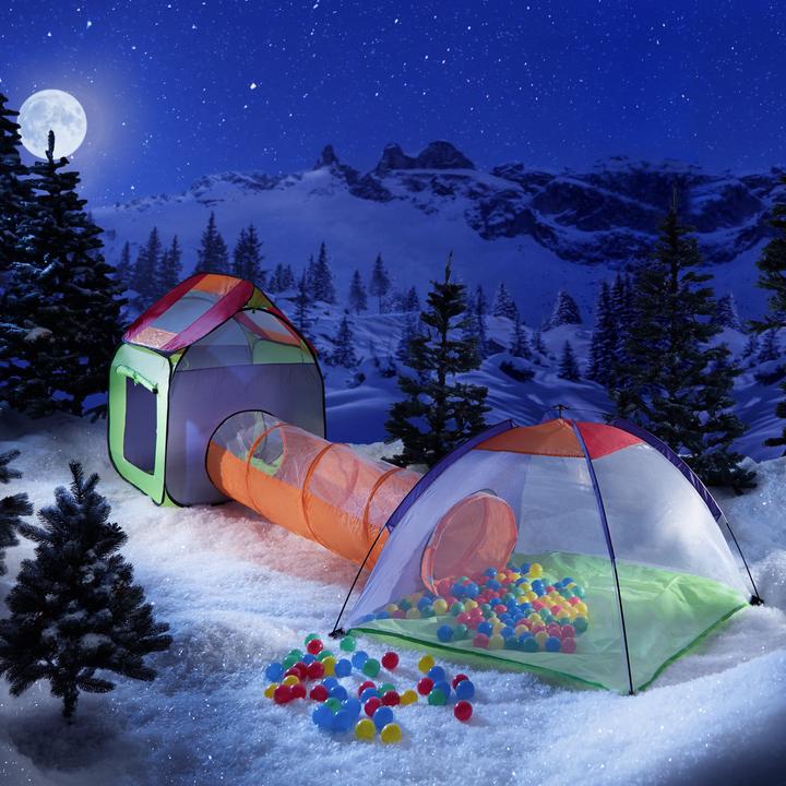 Produktbild tectake Spielzelt mit Tunnel