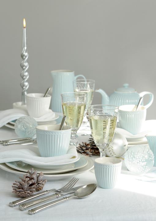 Produktbild Greengate Alice Speiseteller pale blue 26,5 cm (1 x)