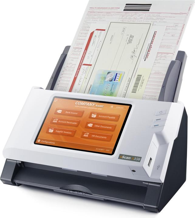 Actual product image Plustek eScan A350 Enterprise (WLAN, LAN)