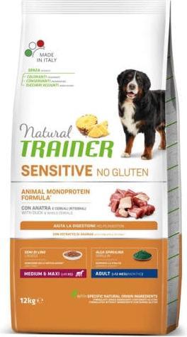 Natural Trainer Sensitive no gluten Adult Medium&Maxi Ente (Adult, 1 Stk., 12000 g)