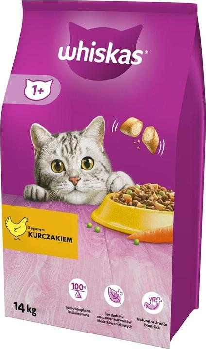 Whiskas Aliments secs pour chats (Senior, 1 pcs, 14000 g)