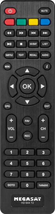 Actual product image Megasat HD644T2 (0.51 GB, DVB-T2)