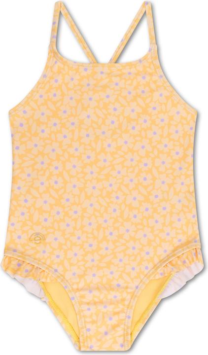 Actual product image Swim Essentials Badeanzug Mädchen 98/104 Yellow Flowers (104)