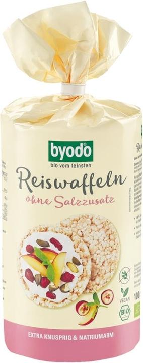 Image du produit Byodo Galettes de riz sans sel/glf (100 g)
