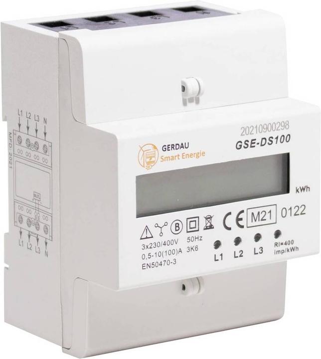 Produktbild Counttec Drehstromzähler Hutschiene