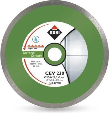 Immagine prodotto Dierre Disco diamantato Rubi per materiali ceramici, 25913, 200 mm