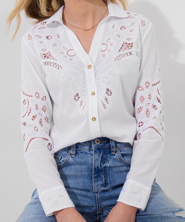 Produktbild Joe Browns Long Sleeve Lightweight Lace Detail Blouse (14)
