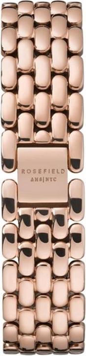 Actual product image Rosefield The Chrono White Rose Gold (Analogue wristwatch, 33 mm)