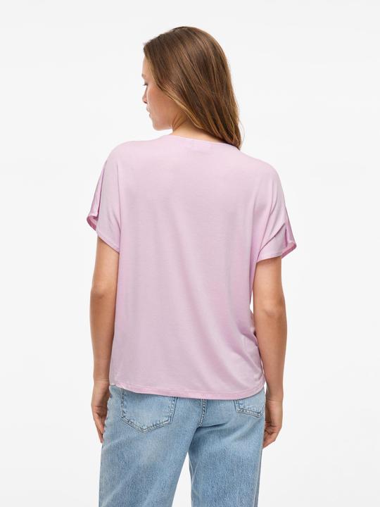 Actual product image Vila V-neck top with short sleeves (42)