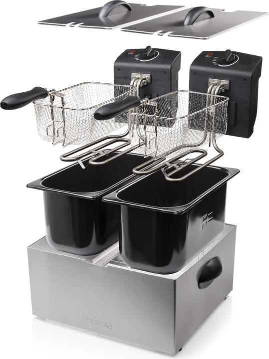 Image du produit Tristar Friteuse double (Prise UE)