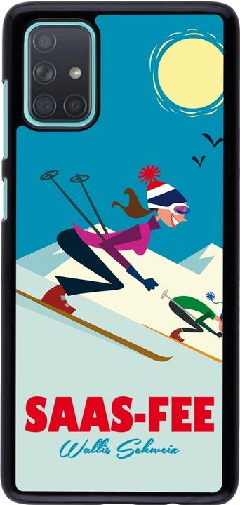 Produktbild PhoneLook Hülle Saas-Fee Ski Downhill (Samsung Galaxy A71)