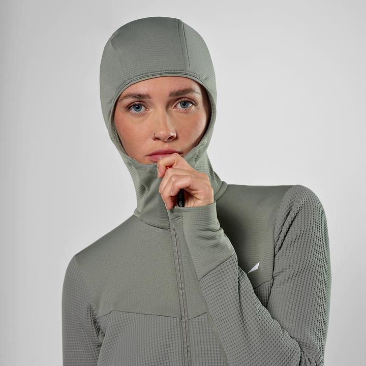 Image du produit Salewa Veste à capuche Puez Waffle Hybrid PL pour femme (40, L)