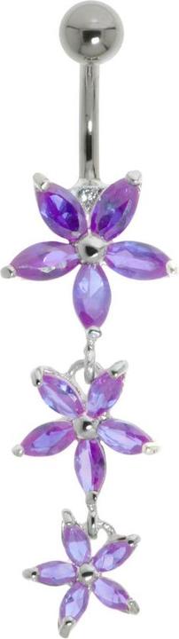 Produktbild Bijouteria Bauchpiercing (Edelstahl, Silber 925, Kristall)