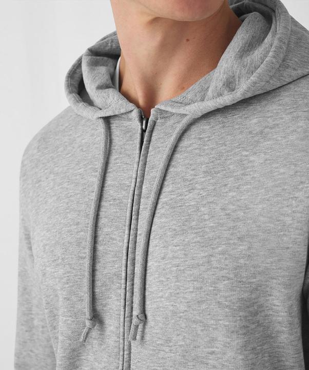 Immagine prodotto B&C Felpa con cappuccio biologica con cerniera (3XL)