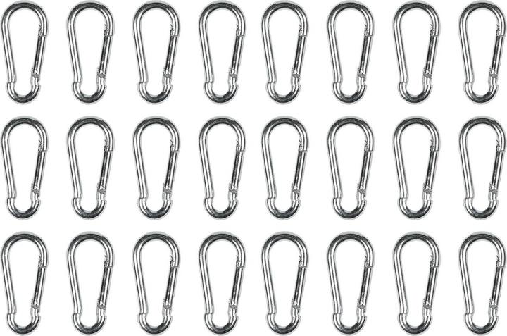 Produktbild Benson Mini-Karabiner-Set, 24-tlg., 5 x 50 mm