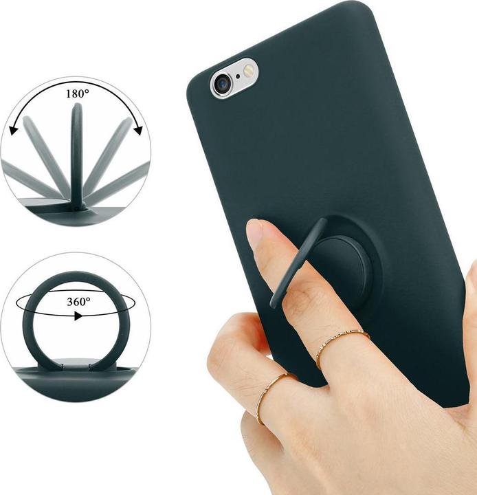 Produktbild Cadorabo TPU Liquid Ring Silicone Case Hülle (Apple iPhone 6)