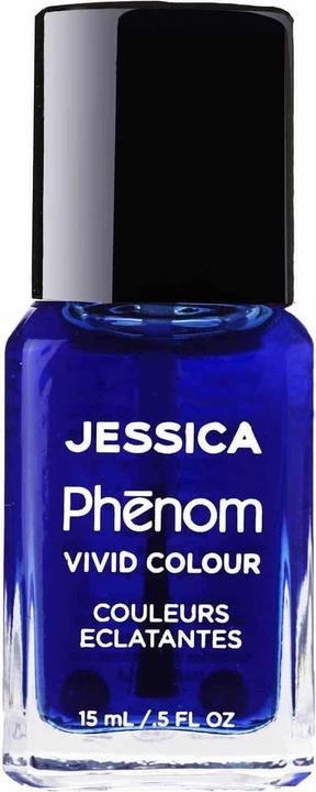 Immagine prodotto Jessica Smalto per unghie Phenom Vivid Colour Smalto per unghie in gel a lunga durata senza luci UV Celestia (Azzurro cielo, Smalto per unghie effetto gel)