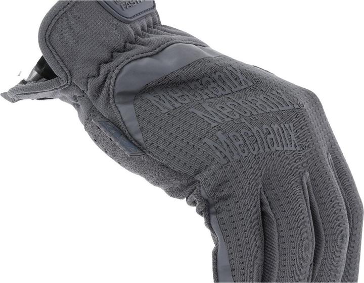 Image du produit Mechanix Wear Gants MECHANIX FAST FIT Wolf Gray, gris taille 11 / XL. Poignets plissés, faux cuir, TrekDry®. (11)
