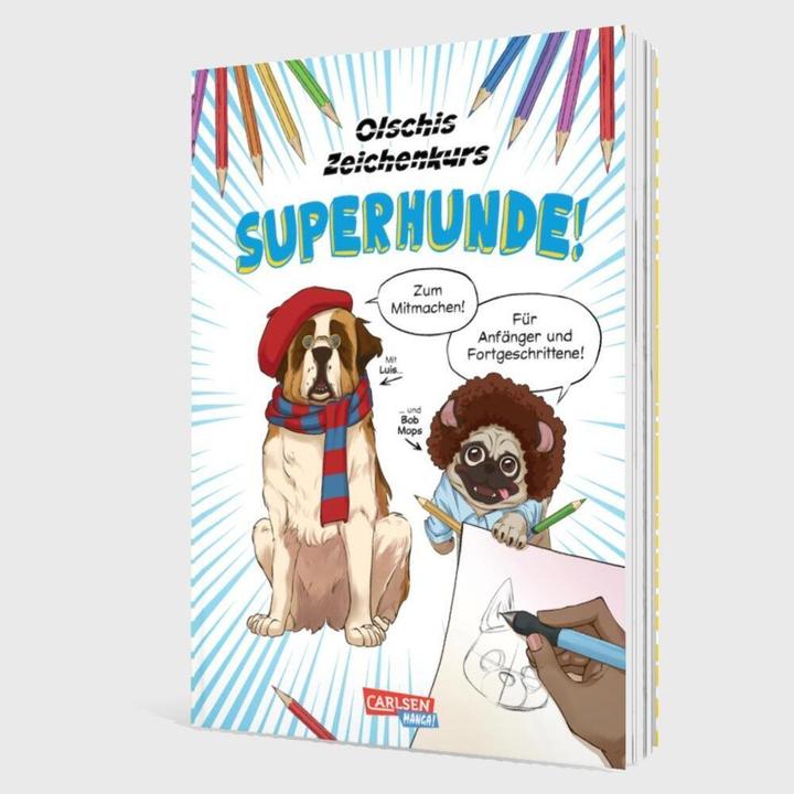 Produktbild Olschis Zeichenkurs: Superhunde! (Deutsch, Olschi, 2024)