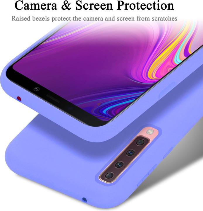 Produktbild Cadorabo TPU Liquid Silicone Case Hülle für Samsung Galaxy A9 2018 (Samsung Galaxy A9 (2018))