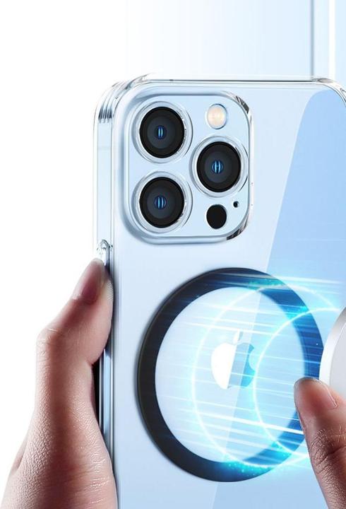 Immagine prodotto Joyroom set di anelli magnetici in metallo per smartphone 2 pezzi rosa (JR-Mag-M3)
