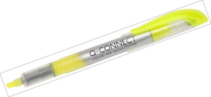 Actual product image Q-Connect Highlighter Slim (Yellow, 1 mm, 1 x)