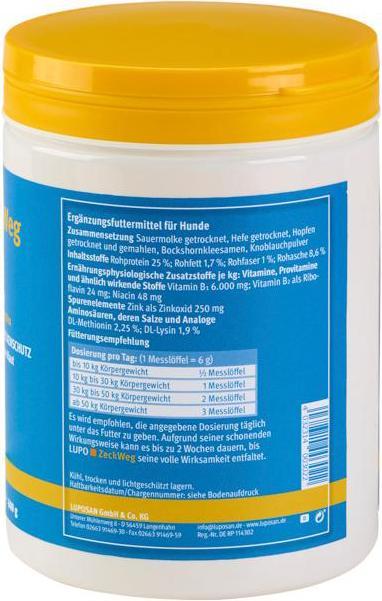Image du produit Luposan Poudre Lupo ZeckWeg (1 pcs, 600 g)