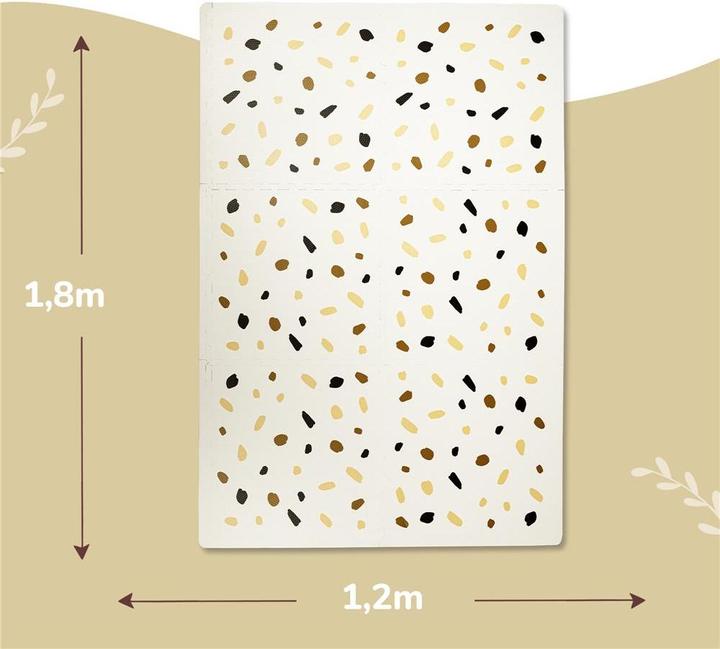 Actual product image Hakuna Matte XXL Puzzle Mat, Confetti (180 x 120 cm)