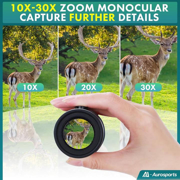 Image du produit Aurosports Télescope monoculaire (30 x, 40 mm)