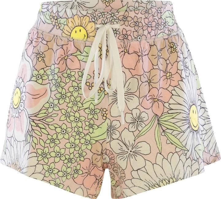 Pj Salvage Pyjamashorts Smiley Blooms (XS)