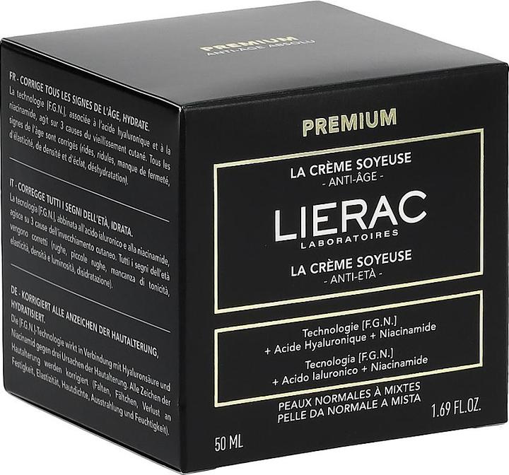 Image du produit Lierac Crème soyeuse Premium 50 ml (50 ml, Crème 24h)