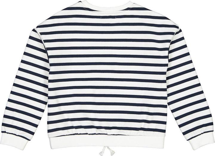 Actual product image La Redoute Collections Striped sweatshirt with round neckline (116)
