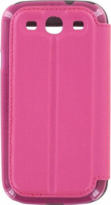 Actual product image Puloka Flip Case for Samsung Galaxy S3 pink (Samsung Galaxy S III, Samsung Galaxy S III I9300)