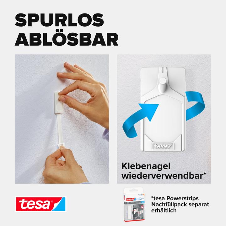 Image du produit tesa clou adhésif pour papier peint et plâtre, 0,5 kg