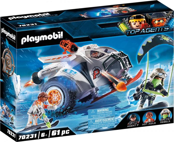 Immagine prodotto Playmobil Spy Team Snowglider (70231, Agenti Top Playmobil)