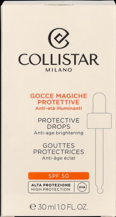 Produktbild Collistar Protective Drops Sun Protection Factor 50 (Sonnencreme Gesicht, SPF 50, 30 ml)