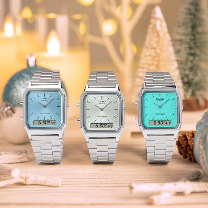 Immagine prodotto Casio AQ-230A-2A2MQYES (Cronografo, 30 mm)