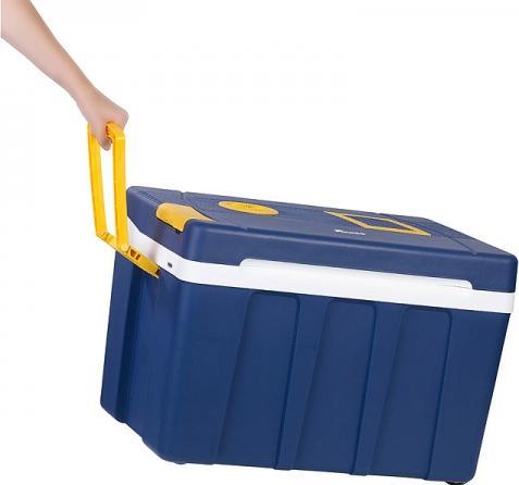Produktbild Xcase Thermoelektrische XXL-Trolley-Kühl- & Wärmebox, 12/24 & 230V, 50 Liter (50 l)