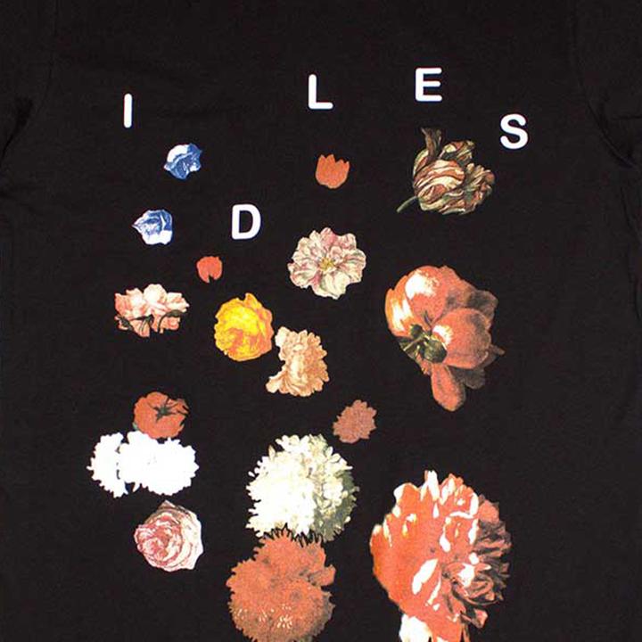 Actual product image Idles Unisex Adult Flowers T-Shirt (XL)