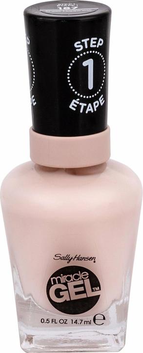 Immagine prodotto Sally Hansen Gel miracoloso STEP1 (187-felicità pura, Smalto per unghie effetto gel)