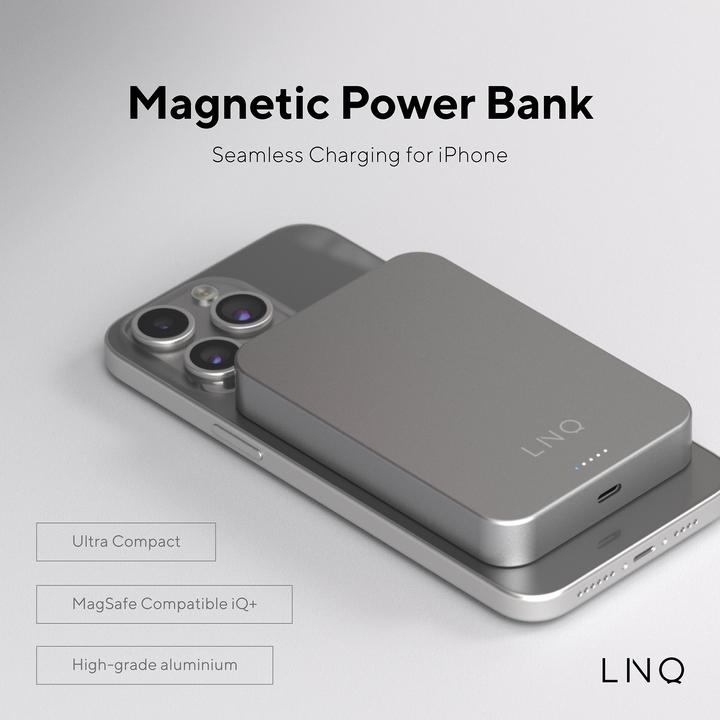Actual product image LINQ Connects Pro Charge Magnetic (10000 mAh, 18 W, 37 Wh)