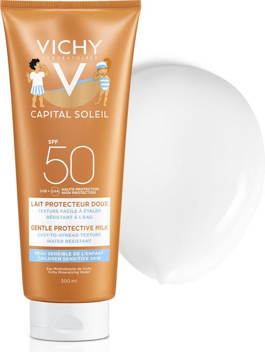 Vichy Idéal Soleil Sonnen-Milch für Kinder (Sonnenmilch, SPF 50, 300 ml, 346 g)