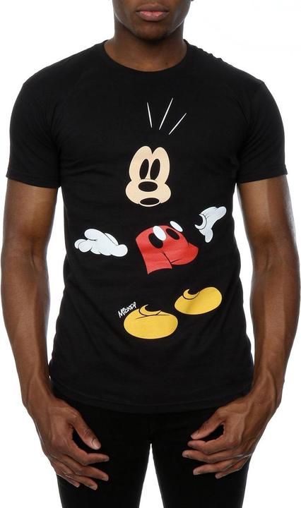 Image du produit Disney Mens Mickey Mouse Surprised Cotton T-Shirt (XL)