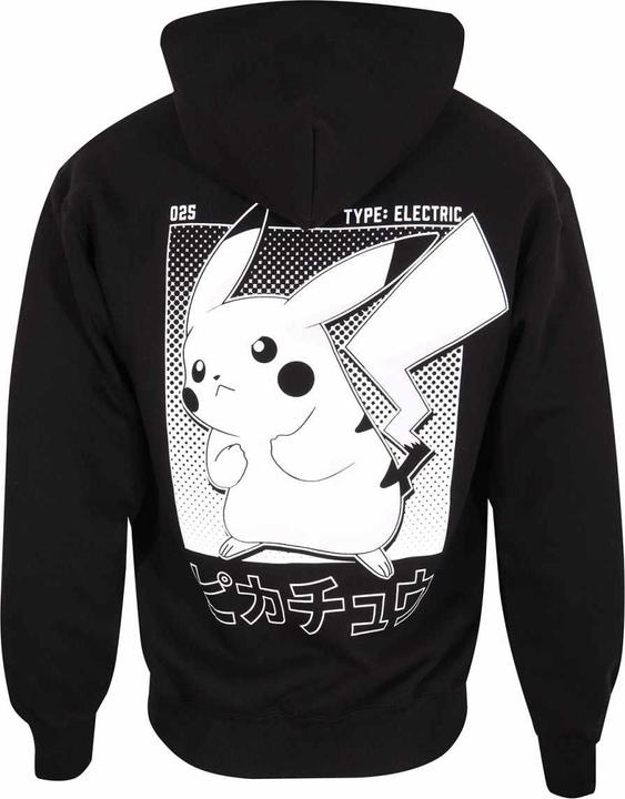 Immagine prodotto Pokémon Felpa con Cappuccio Pikachu Mezzo Tono Adulto Unisex (XXL)